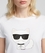 Camiseta Karl Lagerfeld Choupette blanca
